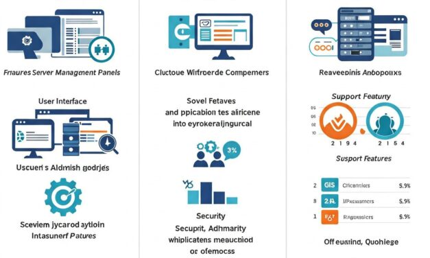 Porównanie popularnych paneli zarządzania serwerem (cPanel, DirectAdmin, Plesk)