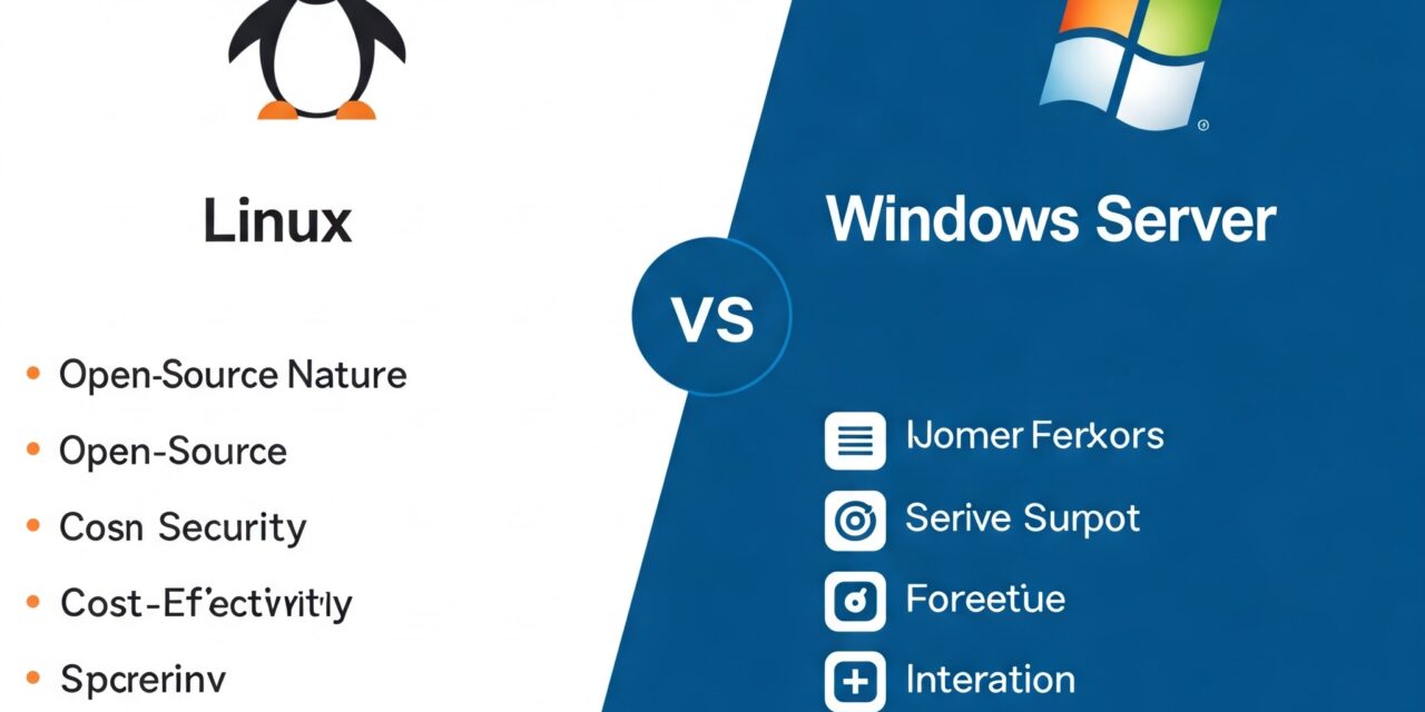 Porównanie systemów operacyjnych dla serwerów (Linux vs. Windows Server)