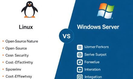 Porównanie systemów operacyjnych dla serwerów (Linux vs. Windows Server)