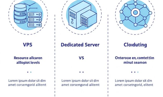 Różnice między VPS, serwerem dedykowanym a chmurą